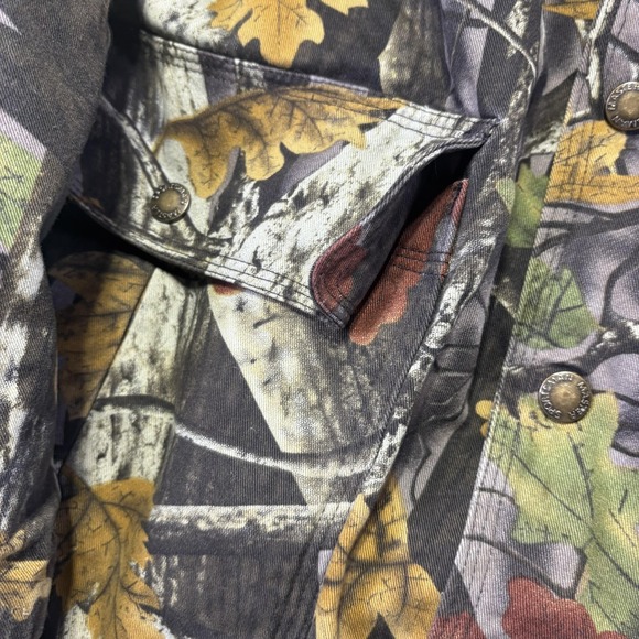 Master Sportsman Jacket Mens Large Camo Hooded Insulated Hunting Parka Canvas - Picture 5 of 12